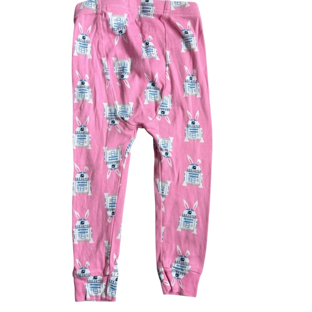 GAP Pink Pajama Set with Star Wars print - Picture 4 of 8